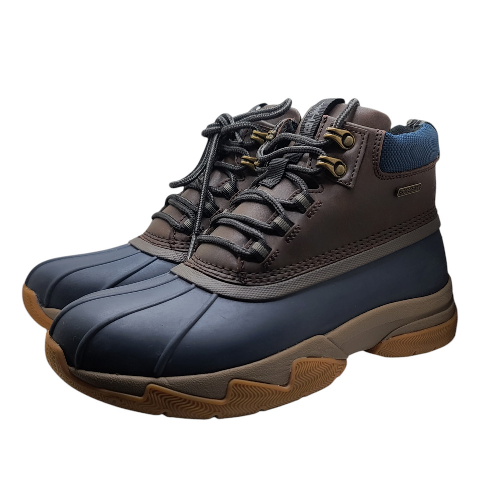 Bass Outdoor Womens Blue Brown Field Duck Waterproof Mid Boot Size 8 - Picture 5 of 5